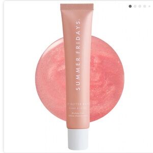 Summer Fridays Pink Lip Butter Balm - Sheer Shimmer Tint
